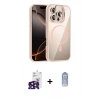 MARSİLYAN™- iPhone 16 Pro Max Kılıf Yadigar Asil Koleksiyonu - Siyah Joko Magic 5D Cam + Bilvis Titan Kamera Lens - SH
