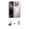 MARSİLYAN™- iPhone 16 Pro Max Kılıf Yadigar Asil Koleksiyonu - Siyah Joko Magic 5D Cam + Bilvis Titan Kamera Lens - TMGI