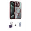 MARSİLYAN™- iPhone 16 Pro Max Kılıf Yadigar Asil Koleksiyonu - Siyah Joko Magic 5D Cam + Bilvis Titan Kamera Lens - SH