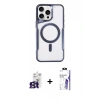 MARSİLYAN™- iPhone 16 Pro Max Kılıf Yadigar Klasik Özel Seri - Siyah Bilvis 3X AR HD Cam Ekran Koruyucu + Bilvis Titan Kamera Lens - TMGI