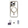 MARSİLYAN™- iPhone 16 Pro Max Kılıf Yadigar Klasik Özel Seri - Siyah Joko Magic 5D Cam + Bilvis Titan Kamera Lens - GS