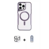 MARSİLYAN™- iPhone 16 Pro Max Kılıf Yadigar Klasik Özel Seri - Siyah Joko Magic 5D Cam + Pers Alüminyum Kamera Lens - GS