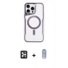 MARSİLYAN™- iPhone 16 Pro Max Kılıf Yadigar Klasik Özel Seri - Siyah Joko Magic 5D Cam + PVD Metal Kamera Lens - SH