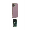 MARSİLYAN™- iPhone 16 Pro Max Kılıf Yankı Serisi - Siyah 360 Mat Full Body Arka Koruyucu