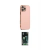 MARSİLYAN™- iPhone 16 Pro Max Kılıf Yankı Serisi - Siyah 360 Mat Full Body Arka Koruyucu