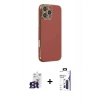 MARSİLYAN™- iPhone 16 Pro Max Kılıf Yankı Serisi - Siyah Bilvis 3X AR Hayalet Cam Ekran Koruyucu + Bilvis Titan Kamera Lens - TMGI