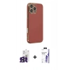 MARSİLYAN™- iPhone 16 Pro Max Kılıf Yankı Serisi - Siyah Bilvis 3X AR HD Cam Ekran Koruyucu + Bilvis Titan Kamera Lens - SH
