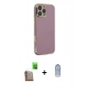 MARSİLYAN™- iPhone 16 Pro Max Kılıf Yankı Serisi - Siyah Joko Magic 5D Cam + Raze Metal Kamera Lens - CLTM