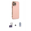 MARSİLYAN™- iPhone 16 Pro Max Kılıf Yankı Serisi - Siyah Joko Magic 5D Cam + Bilvis Titan Kamera Lens - TMGI