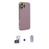MARSİLYAN™- iPhone 16 Pro Max Kılıf Yankı Serisi - Siyah Joko Magic 5D Cam + Bilvis Titan Kamera Lens - TMGI