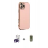 MARSİLYAN™- iPhone 16 Pro Max Kılıf Yankı Serisi - Siyah Joko Magic 5D Hayalet Cam + Bilvis Titan Kamera Lens - TMGI