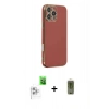 MARSİLYAN™- iPhone 16 Pro Max Kılıf Yankı Serisi - Siyah Joko Magic 5D Hayalet Cam + Raze Metal Kamera Lens - BZ
