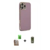 MARSİLYAN™- iPhone 16 Pro Max Kılıf Yankı Serisi - Siyah Joko Magic 5D Hayalet Cam + Raze Metal Kamera Lens - CLTM