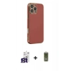 MARSİLYAN™- iPhone 16 Pro Max Kılıf Yankı Serisi - Siyah Joko Magic 5D Hayalet Cam + Titanyum Gri Bilvis Titan Kamera Lens