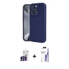 MARSİLYAN™- iPhone 16 Pro Max Kılıf Yankı Yansıma Özel Seri - Siyah Bilvis 3X AR HD Cam Ekran Koruyucu + Bilvis Titan Kamera Lens - TMGI