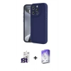 MARSİLYAN™- iPhone 16 Pro Max Kılıf Yankı Yansıma Özel Seri - Siyah Bilvis 5in1 3D Magic Cam Ekran Koruyucu + Bilvis Titan Kamera Lens - TMGI