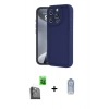 MARSİLYAN™- iPhone 16 Pro Max Kılıf Yankı Yansıma Özel Seri - Siyah Joko Magic 5D Cam + Raze Metal Kamera Lens - SH