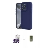 MARSİLYAN™- iPhone 16 Pro Max Kılıf Yankı Yansıma Özel Seri - Siyah Joko Magic 5D Hayalet Cam + Bilvis Titan Kamera Lens - GS