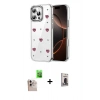 MARSİLYAN™- iPhone 16 Pro Max Kılıf Yörünge Form - Siyah Bilvis Hayalet Cam Ekran Koruyucu + Raze Metal Kamera Lens - NLGY