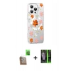 MARSİLYAN™- iPhone 16 Pro Max Kılıf Yörünge Işık Prime - Şeffaf 360 Full Body Arka Koruyucu + Raze Metal Kamera Lens - CLTM