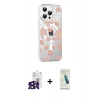 MARSİLYAN™- iPhone 16 Pro Max Kılıf Yörünge Işık Prime - Şeffaf Pasifik Cam Ekran Koruyucu + Bilvis Titan Kamera Lens - SH