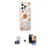 MARSİLYAN™- iPhone 16 Pro Max Kılıf Yörünge Işık Prime - Siyah 3D Antistatik Mat Seramik Nano Ekran Koruyucu + Bilvis Titan Kamera Lens - TMGI