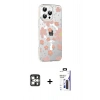 MARSİLYAN™- iPhone 16 Pro Max Kılıf Yörünge Işık Prime - Siyah Bilvis 3X AR Hayalet Cam Ekran Koruyucu + PVD Metal Kamera Lens - GS
