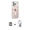 MARSİLYAN™- iPhone 16 Pro Max Kılıf Yörünge Işık Prime - Siyah Bilvis 3X AR Hayalet Cam Ekran Koruyucu + PVD Metal Kamera Lens - GD