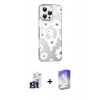 MARSİLYAN™- iPhone 16 Pro Max Kılıf Yörünge Işık Prime - Siyah Bilvis 5in1 3D Magic Cam Ekran Koruyucu + Bilvis Titan Kamera Lens - TMGI