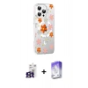 MARSİLYAN™- iPhone 16 Pro Max Kılıf Yörünge Işık Prime - Siyah Bilvis 5in1 3D Magic Cam Ekran Koruyucu + Bilvis Titan Kamera Lens - TMGI