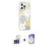 MARSİLYAN™- iPhone 16 Pro Max Kılıf Yörünge Işık Prime - Siyah Bilvis 5in1 3D Magic Cam Ekran Koruyucu + Bilvis Titan Kamera Lens - SH