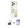 MARSİLYAN™- iPhone 16 Pro Max Kılıf Yörünge Işık Prime - Siyah Bilvis 5in1 3D Magic Cam Ekran Koruyucu + Bilvis Titan Kamera Lens - GS
