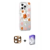 MARSİLYAN™- iPhone 16 Pro Max Kılıf Yörünge Işık Prime - Siyah Bilvis 5in1 3D Magic Cam Ekran Koruyucu + Pers Alüminyum Kamera Lens - CLTM