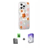 MARSİLYAN™- iPhone 16 Pro Max Kılıf Yörünge Işık Prime - Siyah Bilvis 5in1 3D Magic Cam Ekran Koruyucu + Raze Metal Kamera Lens - SH