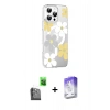 MARSİLYAN™- iPhone 16 Pro Max Kılıf Yörünge Işık Prime - Siyah Bilvis 5in1 3D Magic Cam Ekran Koruyucu + Raze Metal Kamera Lens - SH