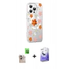 MARSİLYAN™- iPhone 16 Pro Max Kılıf Yörünge Işık Prime - Siyah Bilvis 5in1 5D Magic Hayalet Cam Ekran Koruyucu + Raze Metal Kamera Lens - NLGY