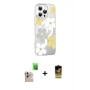 MARSİLYAN™- iPhone 16 Pro Max Kılıf Yörünge Işık Prime - Siyah Buffer Cam Ekran Koruyucu + Raze Metal Kamera Lens - NLGY
