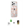 MARSİLYAN™- iPhone 16 Pro Max Kılıf Yörünge Işık Prime - Siyah Buffer Cam Ekran Koruyucu + Raze Metal Kamera Lens - BZ