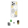 MARSİLYAN™- iPhone 16 Pro Max Kılıf Yörünge Işık Prime - Siyah Buffer Cam Ekran Koruyucu + Raze Metal Kamera Lens - SH