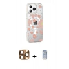 MARSİLYAN™- iPhone 16 Pro Max Kılıf Yörünge Işık Prime - Siyah Joko Magic 5D Cam + Pers Alüminyum Kamera Lens - CLTM