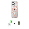 MARSİLYAN™- iPhone 16 Pro Max Kılıf Yörünge Işık Prime - Siyah Joko Magic 5D Hayalet Cam + Raze Metal Kamera Lens - BZ