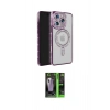 MARSİLYAN™- iPhone 16 Pro Max Kılıf Zirve Doku Prime - Şeffaf 360 Full Body Arka Koruyucu