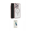 MARSİLYAN™- iPhone 16 Pro Max Kılıf Zirve Doku Prime - Şeffaf Pasifik Cam Ekran Koruyucu