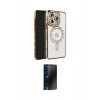 MARSİLYAN™- iPhone 16 Pro Max Kılıf Zirve Doku Prime - Siyah 3D Antistatik Hayalet Cam Ekran Koruyucu