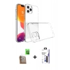 MARSİLYAN™- iPhone 16 Pro Max Kılıf Zirve Doku - Siyah Bilvis 3X AR Hayalet Cam Ekran Koruyucu + Raze Metal Kamera Lens - CLTM