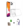 MARSİLYAN™- iPhone 16 Pro Max Kılıf Zirve Doku - Siyah Bilvis 3X AR HD Cam Ekran Koruyucu + Raze Metal Kamera Lens - CLTM