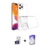MARSİLYAN™- iPhone 16 Pro Max Kılıf Zirve Doku - Siyah Bilvis 5in1 3D Magic Cam Ekran Koruyucu + Bilvis Titan Kamera Lens - TMGI