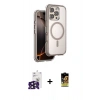 MARSİLYAN™- iPhone 16 Pro Max Kılıf Zirve Klasik Prime - Siyah Buffer Cam Ekran Koruyucu + Bilvis Titan Kamera Lens - SH