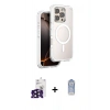 MARSİLYAN™- iPhone 16 Pro Max Kılıf Zirve Klasik Prime - Siyah Joko Magic 5D Cam + Bilvis Titan Kamera Lens - SH