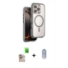 MARSİLYAN™- iPhone 16 Pro Max Kılıf Zirve Klasik Prime - Siyah Joko Magic 5D Cam + Raze Metal Kamera Lens - NLGY